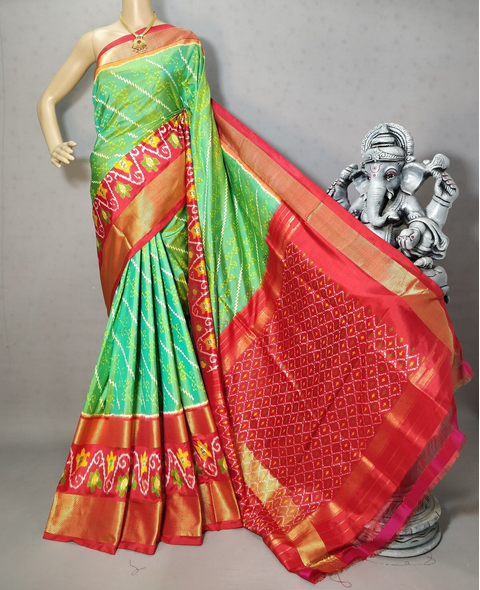 PRIHIDSS4S21NDCD07- Ikat silk saree