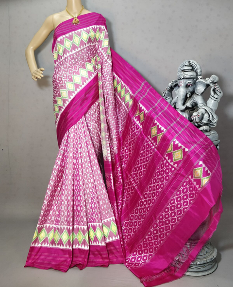 PRIHIDSS4V23BSCD29- Ikat silk saree