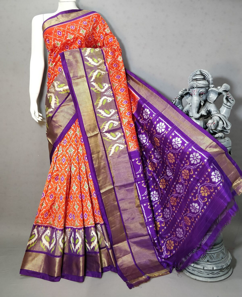 PSTHIDSS4V24NDDC33- Ikat silk saree