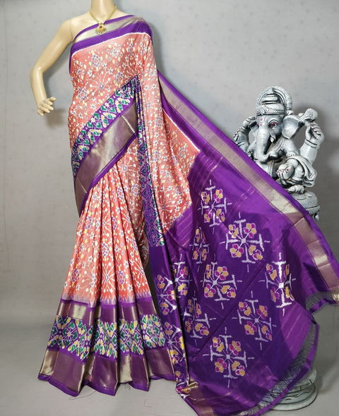 PRIHIDSS4D03NCDC23- Ikat silk saree