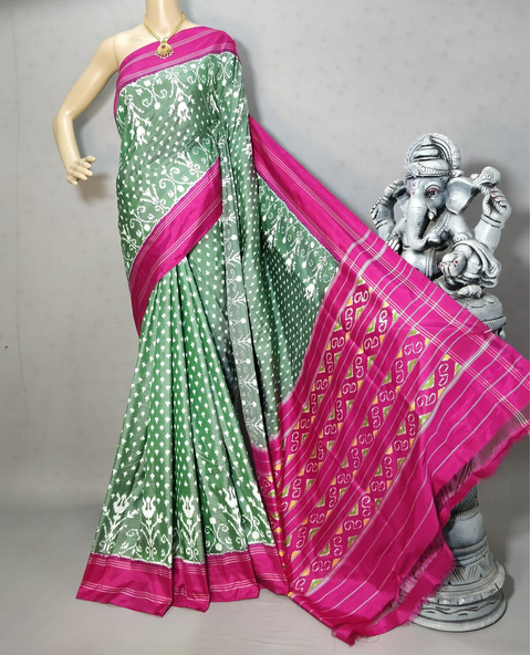 PRIHIDSS4V23BSCD03- Ikat silk saree