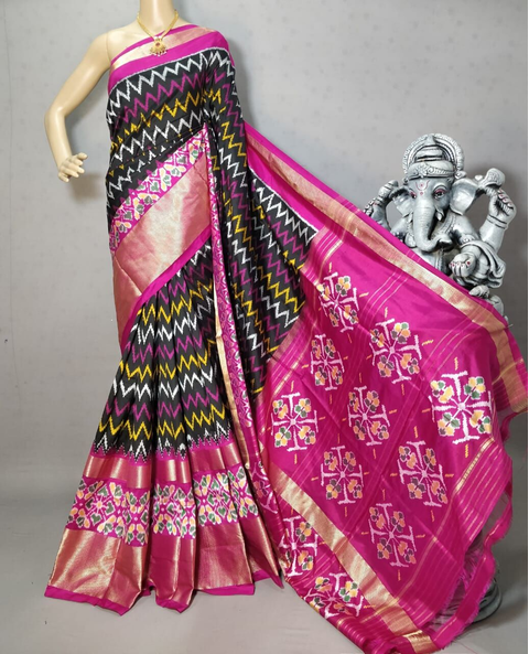 PRIHIDSS4S20NDCD03- Ikat silk saree