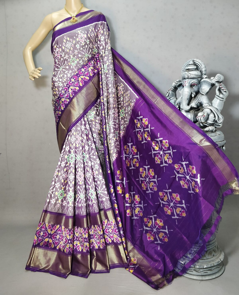 PRIHIDSS4O31NCCD04- Ikat silk saree