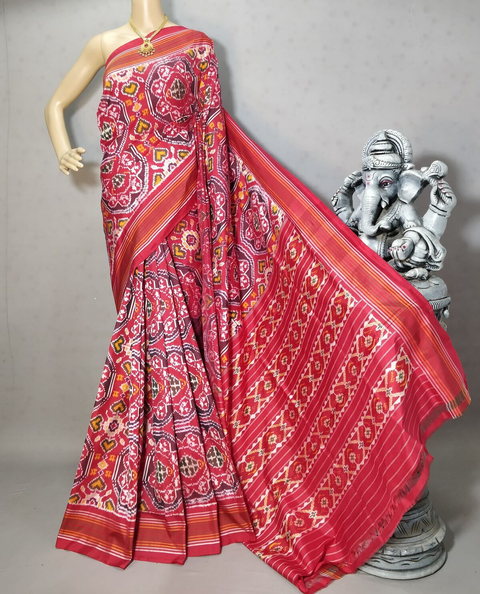 PRIHIDSS4V04BSCC03- Ikat silk saree