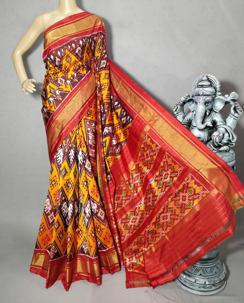 PSTHIDSS4V21NCCD18- Ikat silk saree