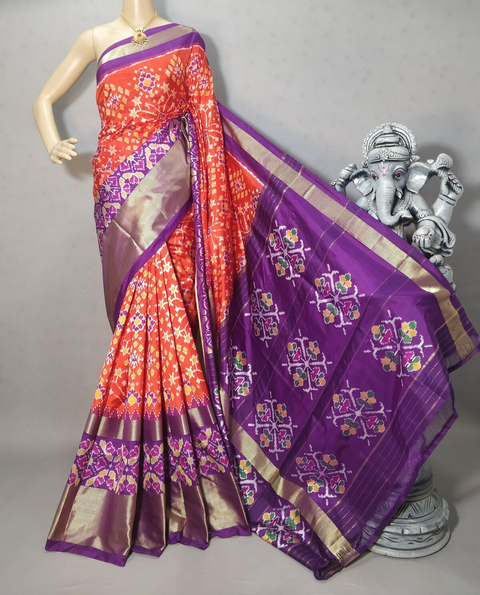 PRIHIDSS5J25NCDD20- Ikat silk saree