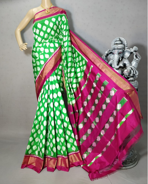 PRIHIDSS4D06TBCC13- Ikat silk saree