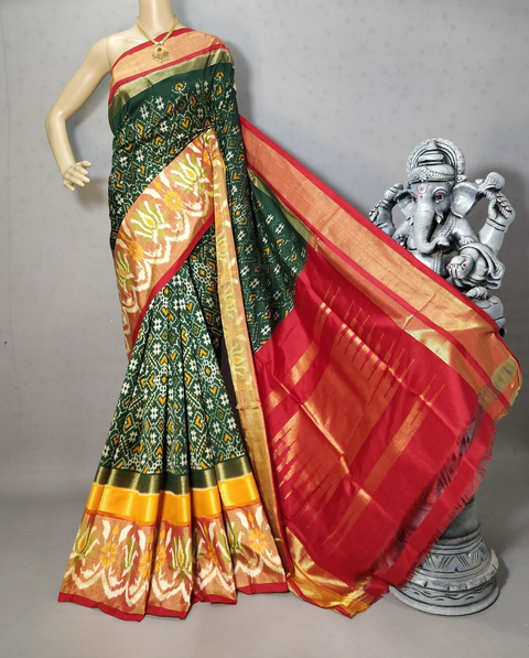 PRIHIDSS4S21NDCD14- Ikat silk saree