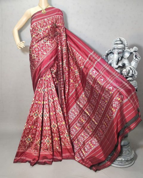 PRIHIDSS5J21BTCC30- Ikat silk saree