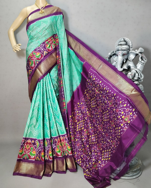 PRIHIDSS4S21NDCD05- Ikat silk saree