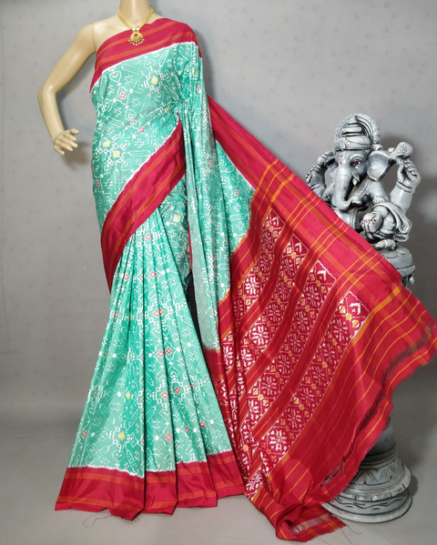 PRIHIDSS4V04BSCC09- Ikat silk saree