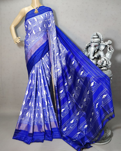 PRIHIDSS4V04BSCC13- Ikat silk saree