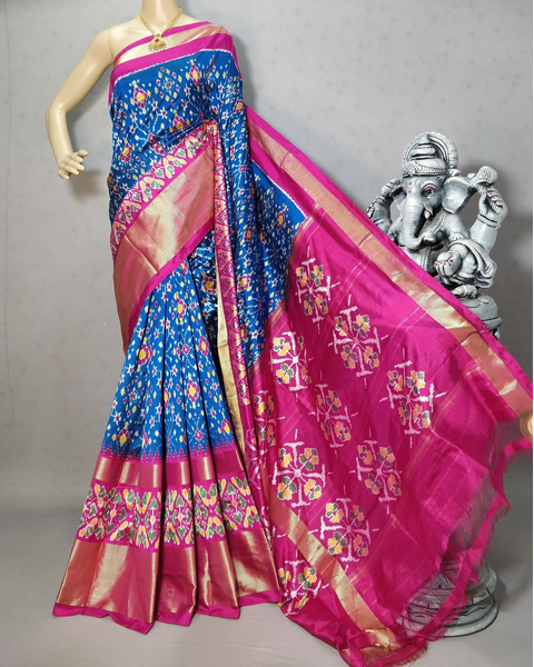 PRIHIDSS4V12NDCD23- Ikat silk saree