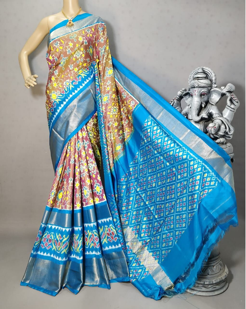 PRIHIDSS4S20NDCD02- Ikat silk saree