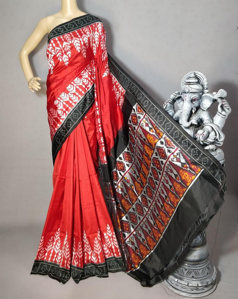 PSTHIDSS4D25NCCC04- Ikat silk saree