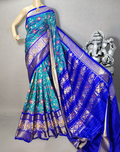 PRIHIDSS4D05NCCD22- Ikat silk saree