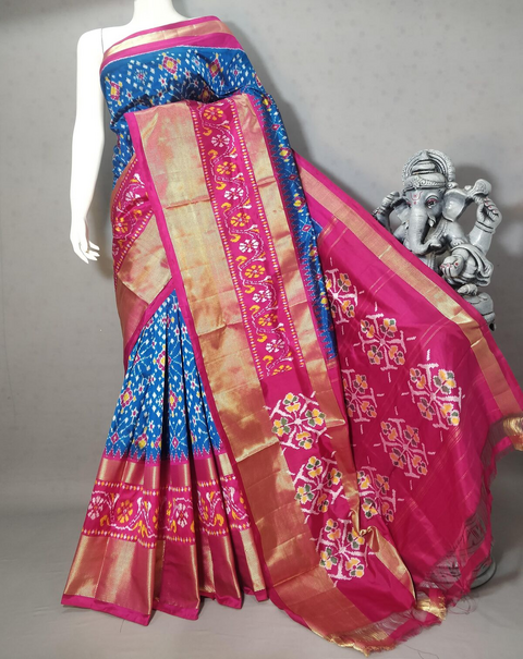 PSTHIDSS5J06NCDC24- Ikat silk saree