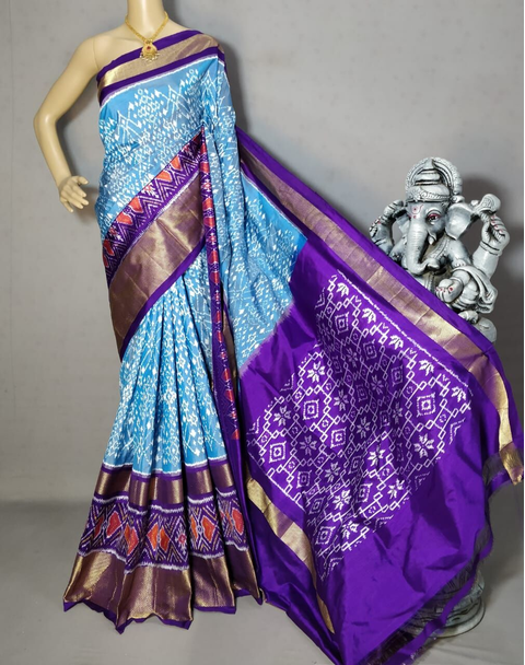 PRIHIDSS4V12NDCD01- Ikat silk saree