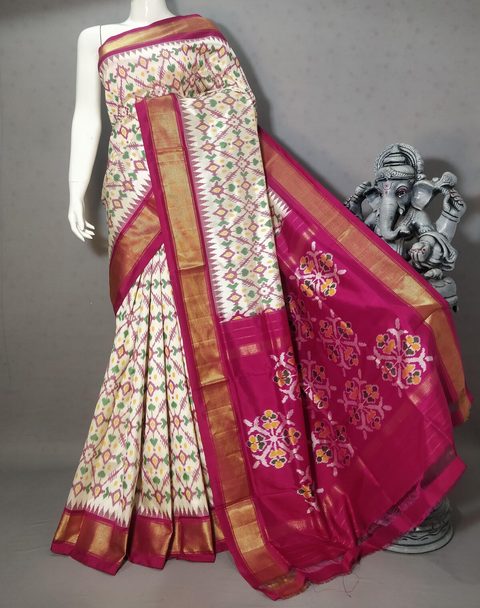 PSTHIDSS5J06NCDC04- Ikat silk saree