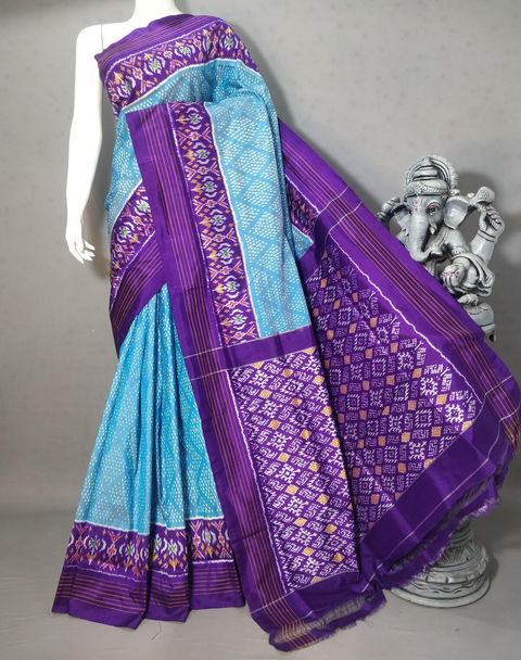 PSTHIDSS5J06NCDC33- Ikat silk saree