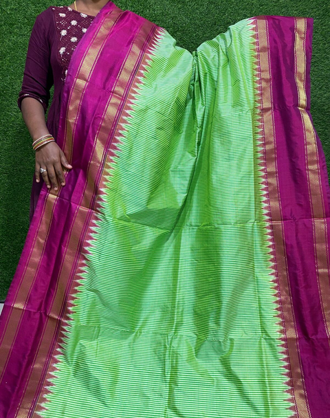 PPHSIDSS5J12TSCC04- Ikat silk saree