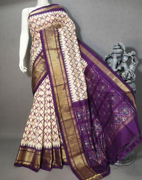 PSTHIDSS5J06NCDC32- Ikat silk saree