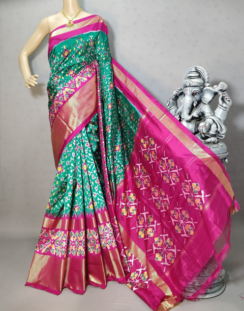 PRIHIDSS4V12NDCD22- Ikat silk saree