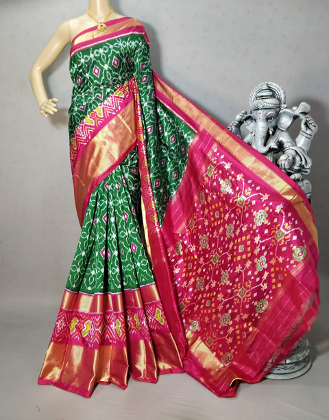 PRIHIDSS4D09NCDC21- Ikat silk saree