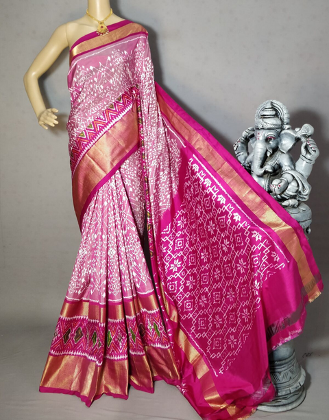 PRIHIDSS5J09NDDC28- Ikat silk saree