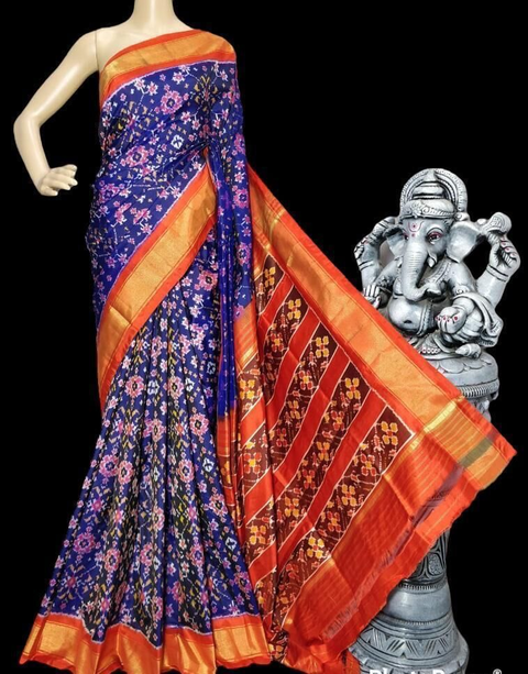 PSTHIDSS4V21NCCD28- Ikat silk saree