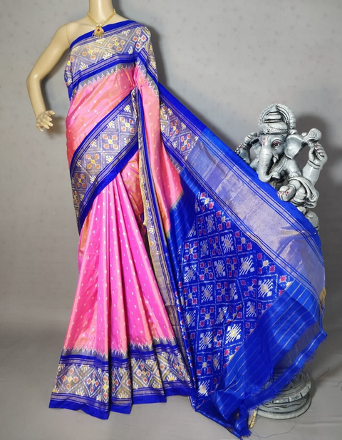 PRIHIDSS4O25TSDD03- Ikat silk saree