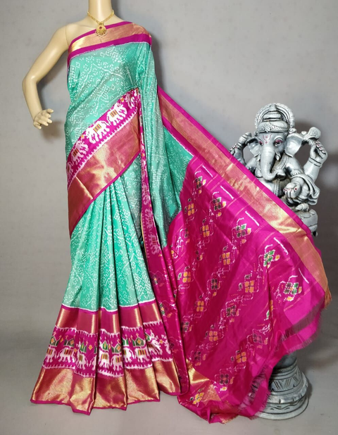 PRIHIDSS4V21NCCD02- Ikat silk saree