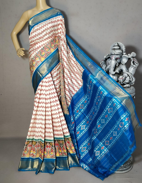 PSTHIDSS5J11NCCD35- Ikat silk saree