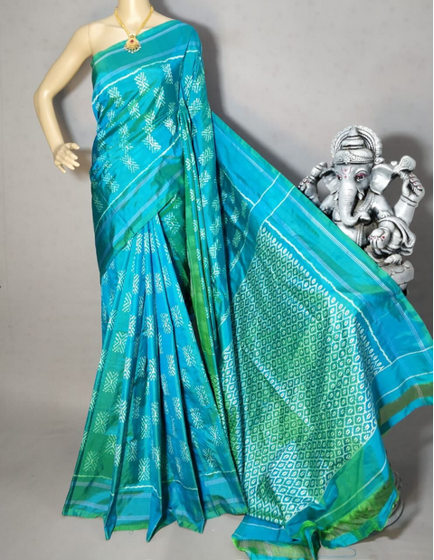 PRIHIDSS4D23BSCD02- Ikat silk saree