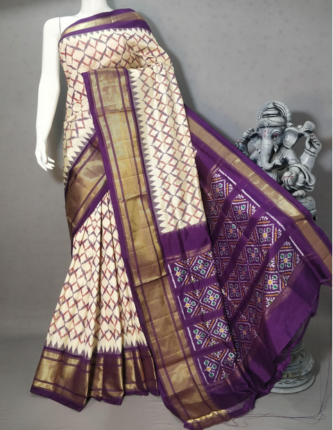 PSTHIDSS5J06NCDC05- Ikat silk saree