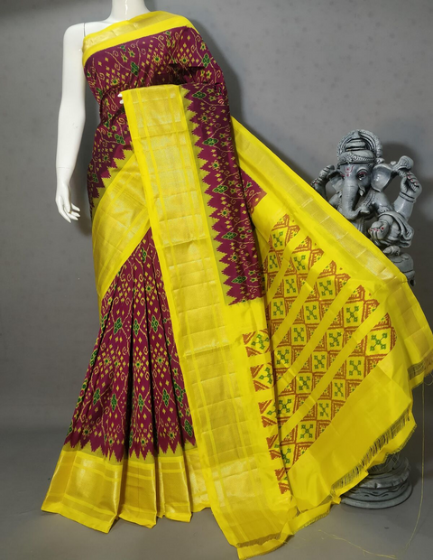 PSTHIDSS5J06NCDC13- Ikat silk saree