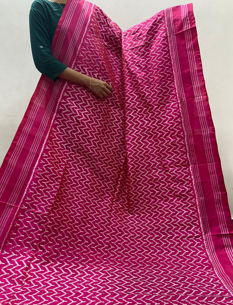 PTISIDSS4S23TSDC01- Ikat silk saree