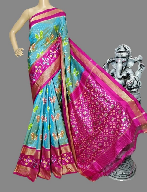 PSTHIDSS5J05NSDD04- Ikat silk saree