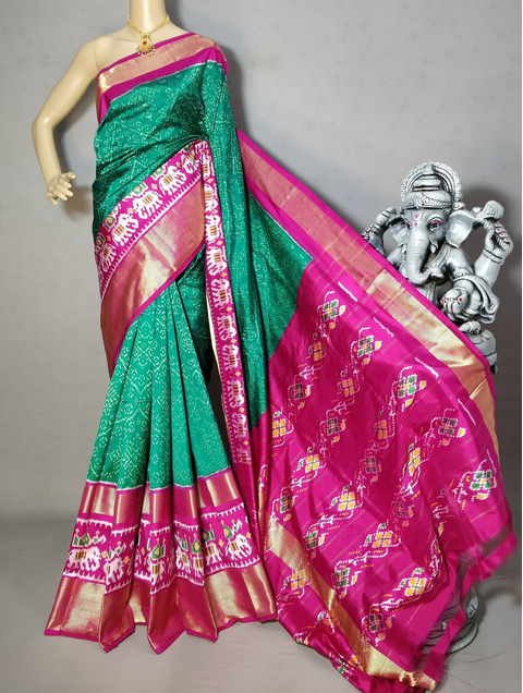 PRIHIDSS4V21NCCD07- Ikat silk saree