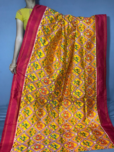 PGMRIDSS4G06NDDC19- Ikat silk saree