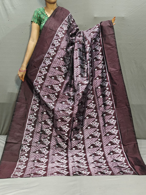 PGMRIDSS4G06NDDC38- Ikat silk saree