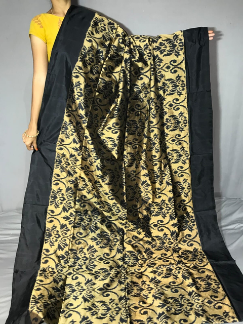 PGMRIDSS4G07NCDC01- Ikat silk saree