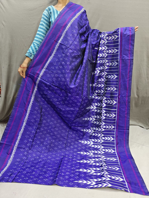 PGMRIDSS4G08BDCD06- Ikat silk saree