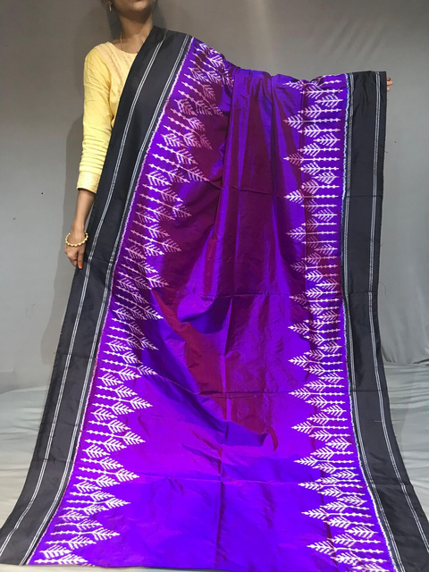 PGMRIDSS4G08BDCD29- Ikat silk saree