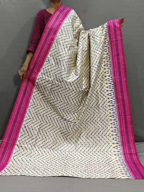 PGMRIDSS4G08BDCD59- Ikat silk saree