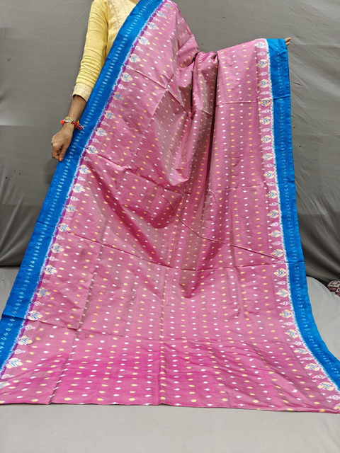 PGMRIDSS4S19BBDC10- Ikat silk saree