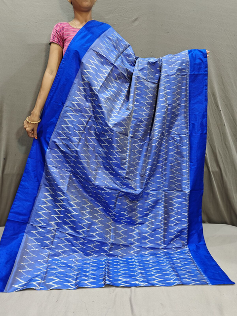 PGMRILWS4S20SZCD31- light weight Ikat silk saree