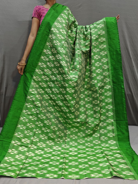 PGMRILWS4S20SZCD36- light weight Ikat silk saree