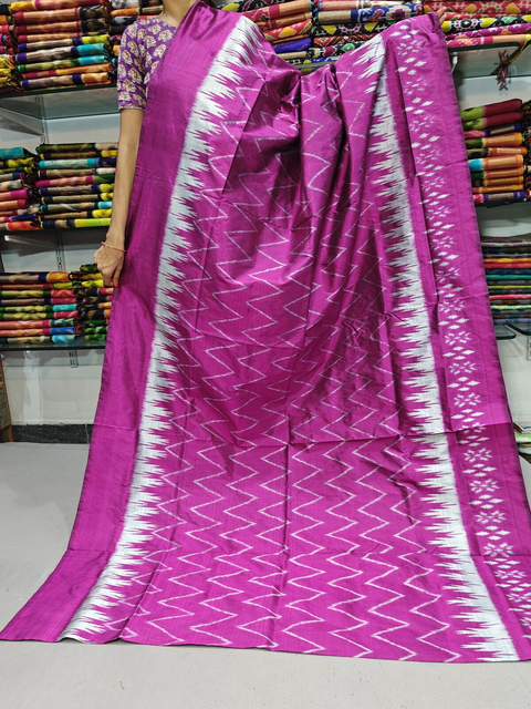 PGMRILWS4S20XCDC04- light weight Ikat silk saree