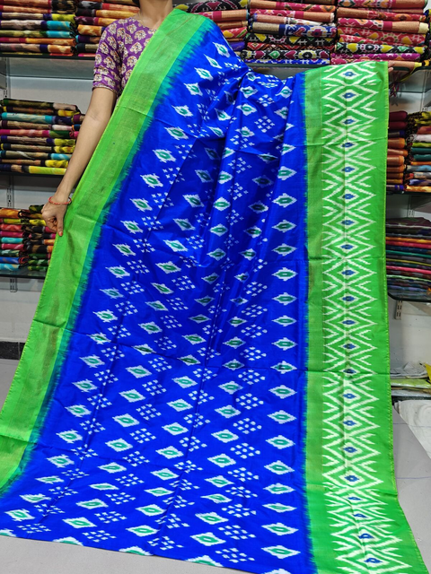 PGMRILWS4S20XCDC44- light weight Ikat silk saree